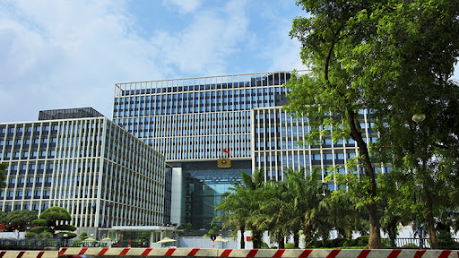 BUILDING B HEADQUARTERS OF HANOI CITY POLICE
